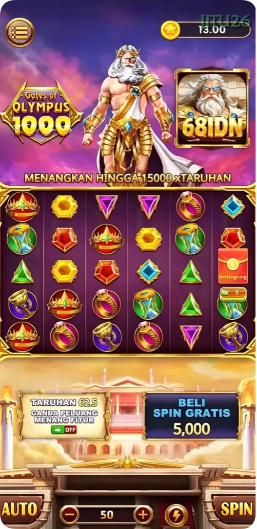 Cuplikan layar RP6677 — halaman utama
