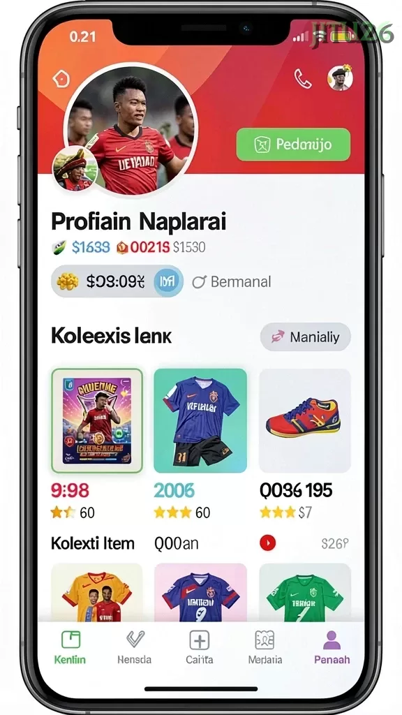 Cuplikan layar OMG138 — menu navigasi